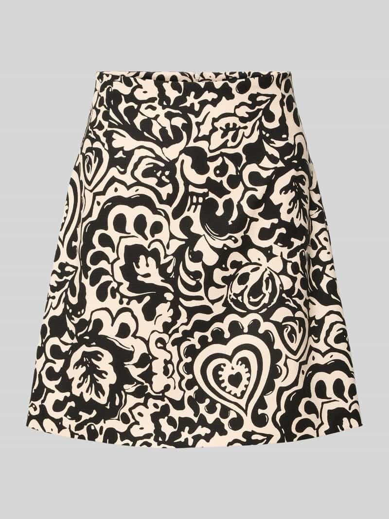 Weekend Max Mara Minirok met structuurmotief model 'LIGNANO'