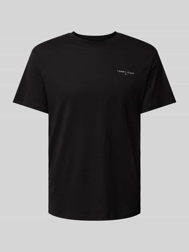 Tommy Jeans T-shirt met labelprint