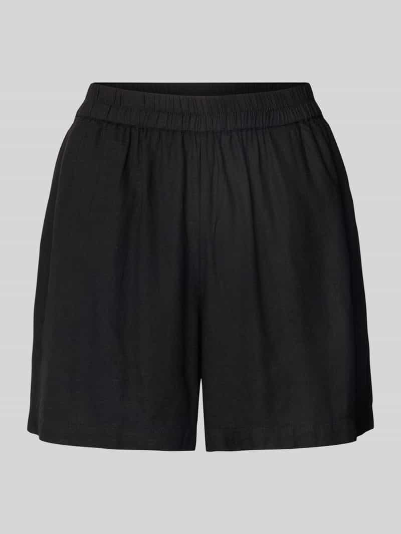 Pieces Regular fit korte broek met all-over motief model 'PIA'
