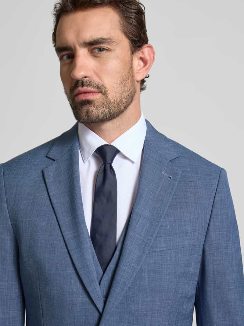 MCNEAL Slim fit colbert met paspelzak op de borst