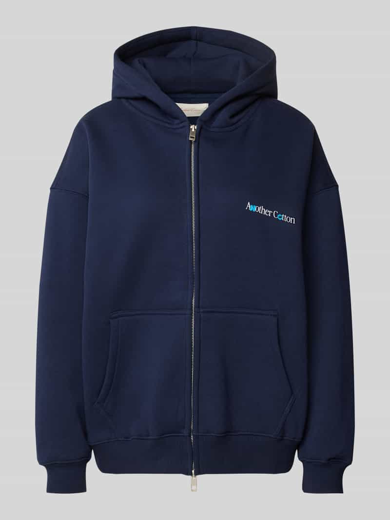 ANOTHER COTTON LAB Sweatjack met labelprint