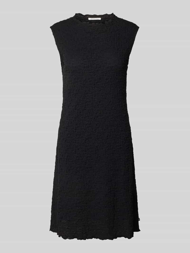 Tom Tailor Denim Slim fit knielange jurk van katoenmix
