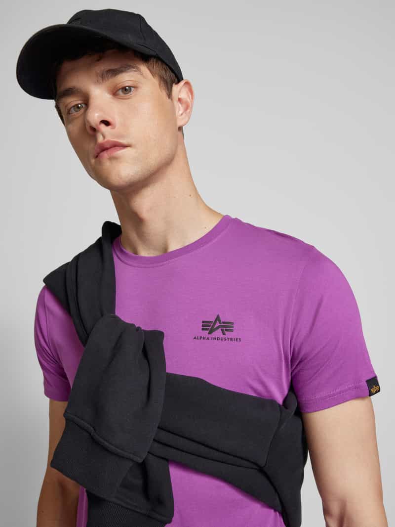 alpha industries T-shirt met labelprint