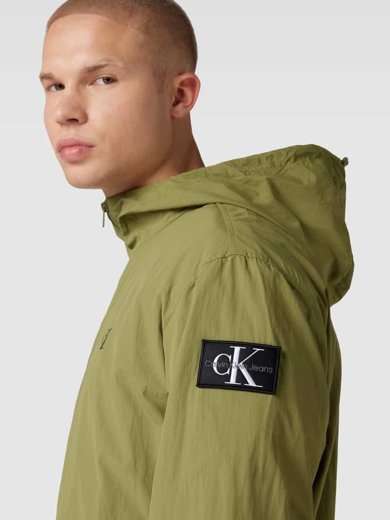 Calvin Klein Jeans Windbreaker met labelpatch