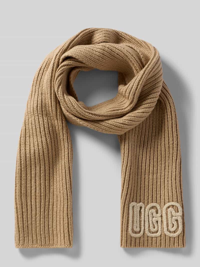Ugg Sjaal met labeldetail