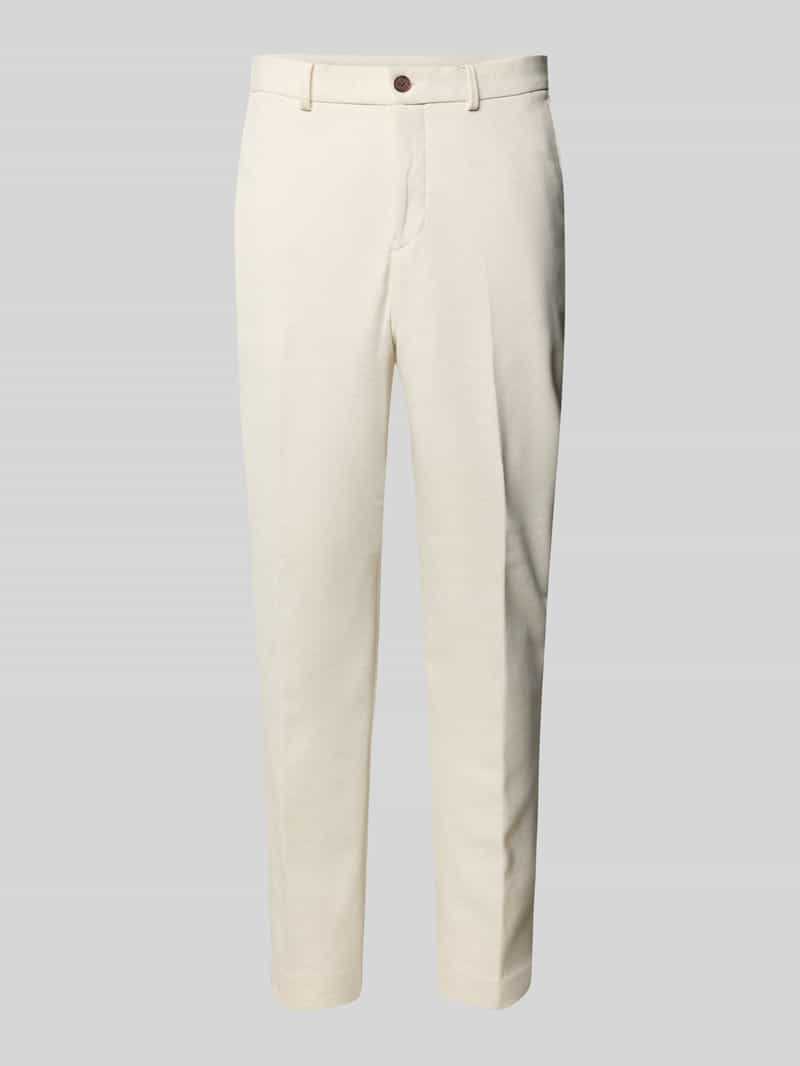 Selected Homme Slim fit pantalon met structuurmotief model 'AITOR'