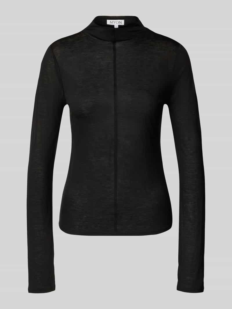 Longsleeve in semi-transparante look