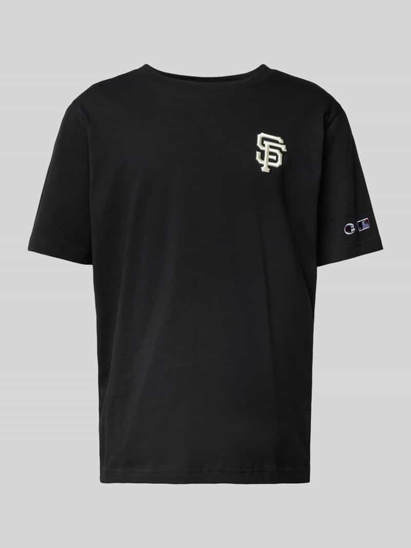 Champion T-shirt met labeldetail