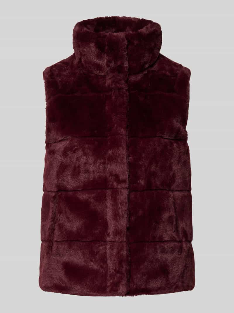 monari Gilet met opstaande kraag