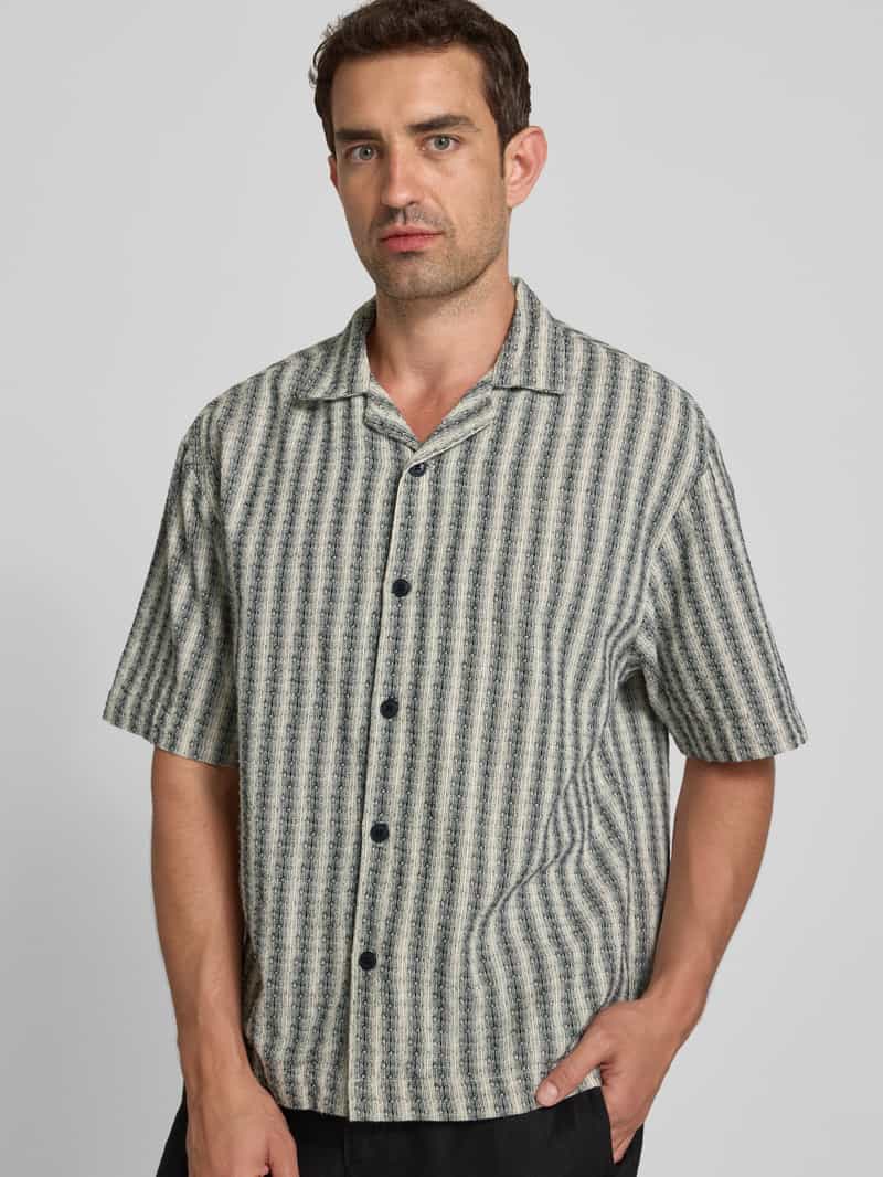 Edwin Regular fit vrijetijdsoverhemd met 1 2-mouwen model 'SAGA'