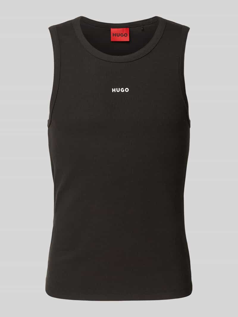 HUGO Tanktop in riblook model 'Dapota'