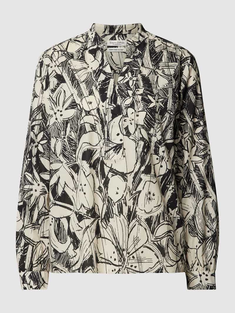 MARC O POLO Blouse met tuniekkraag