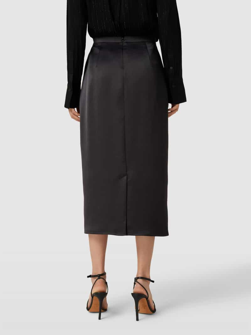 Midirok met bandplooien, model 'GENE' Weekend Max Mara