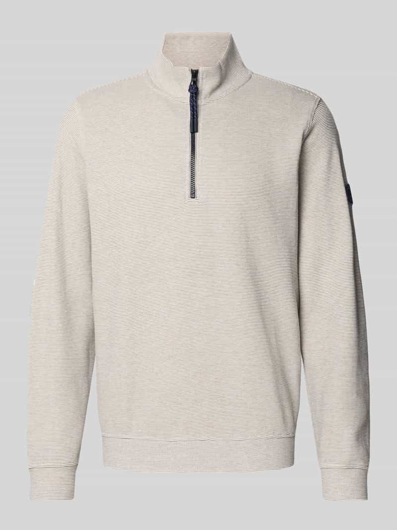 Lerros Sweatshirt met opstaande kraag model 'SELANIK'
