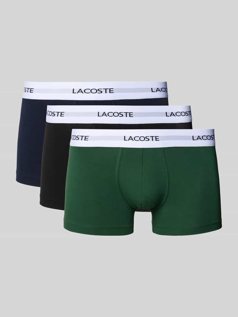 Lacoste Boxershort van katoenmix in een set van 3 stuks