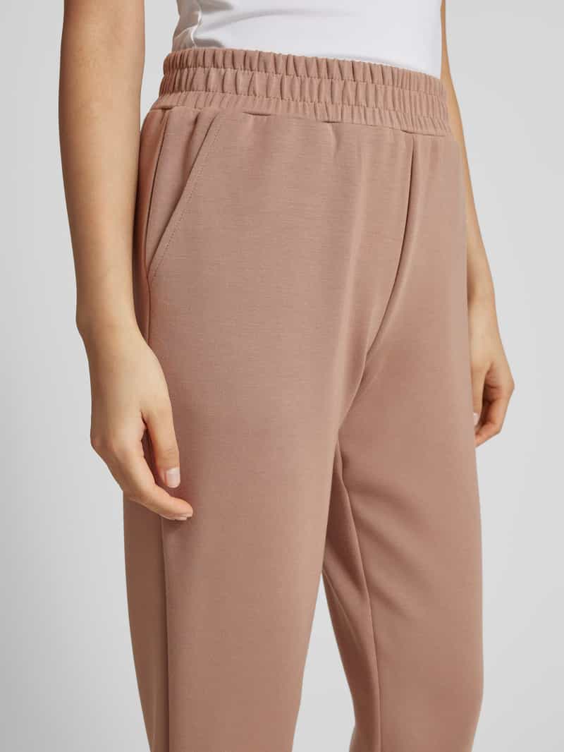 Christian Berg Woman Regular fit sweatpants met verkort model