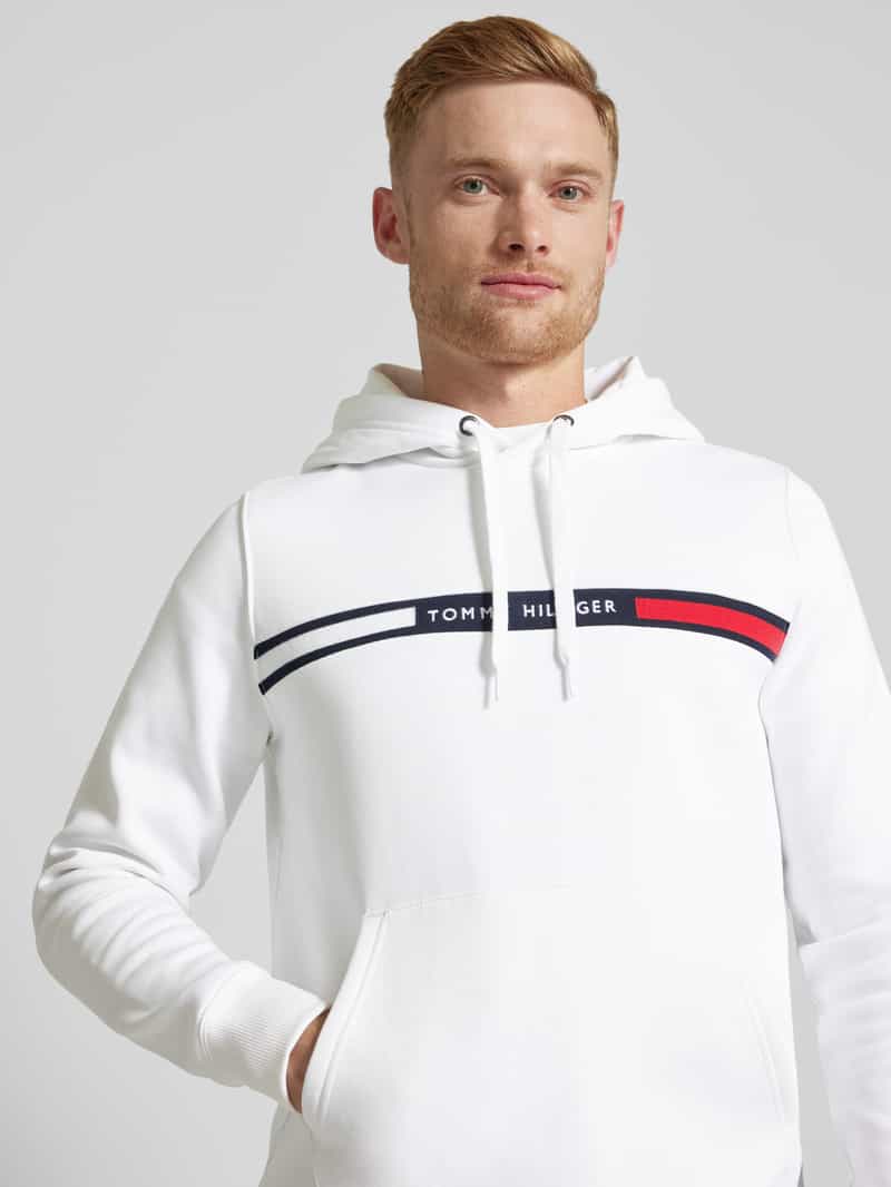Tommy Hilfiger Hoodie met labelstitching