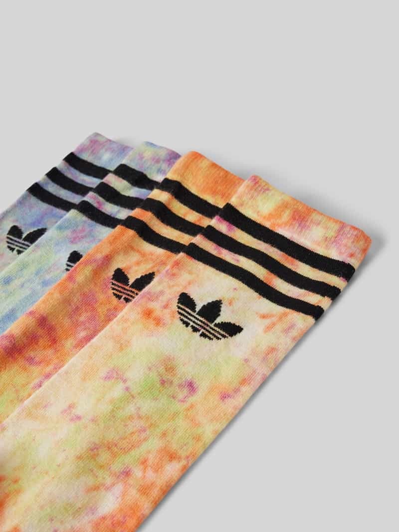adidas Originals Sokken met labeldetail in een set van 2 paar