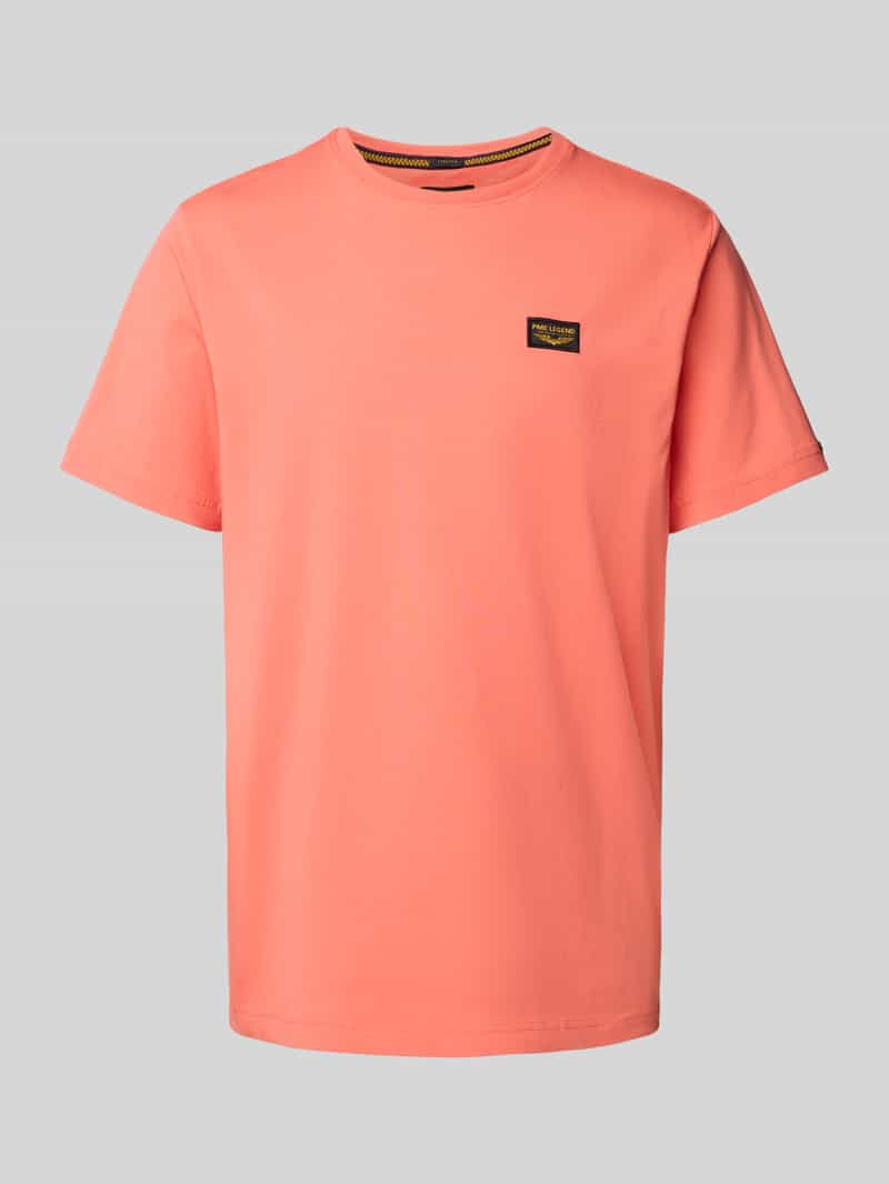 PME Legend T-shirt met labeldetail