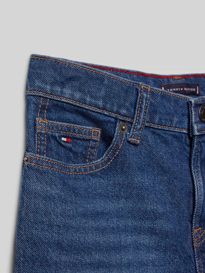 Tommy Hilfiger Teens Korte jeans met steekzakken model 'SCANTON'
