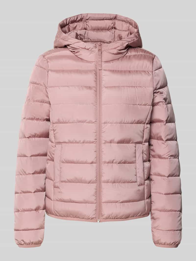 Tom Tailor Denim Gewatteerd regular fit jack met capuchon