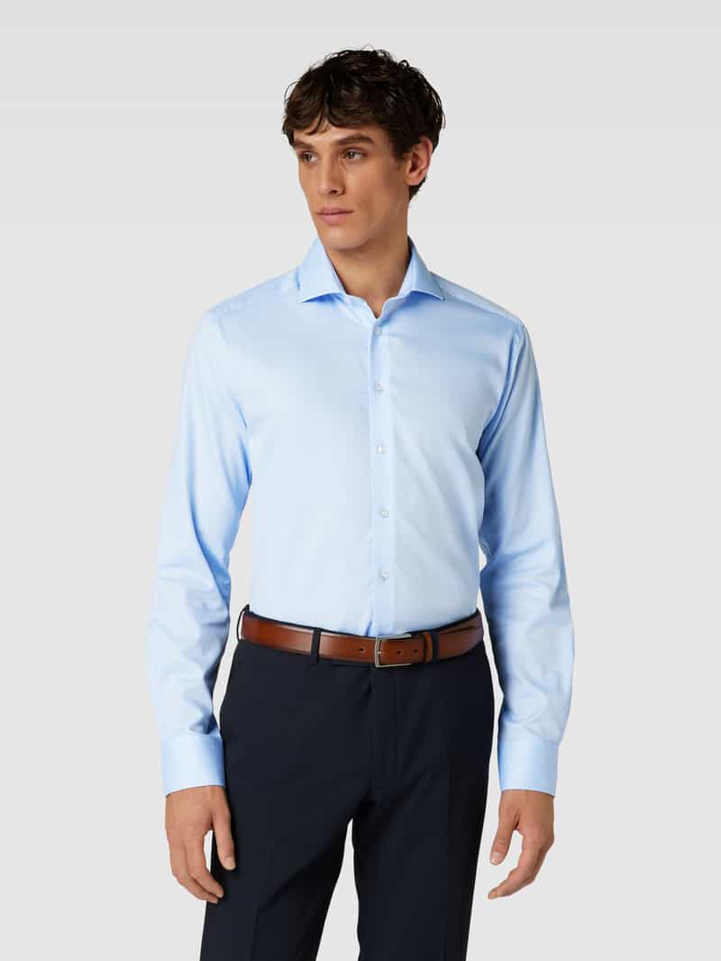 Slim fit zakelijk overhemd met kentkraag, model 'JACKSON' Bruun & Stengade