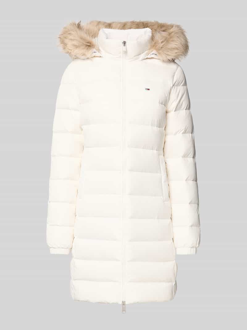 Tommy Jeans Regular fit lange donsjas met vulling van eendendons