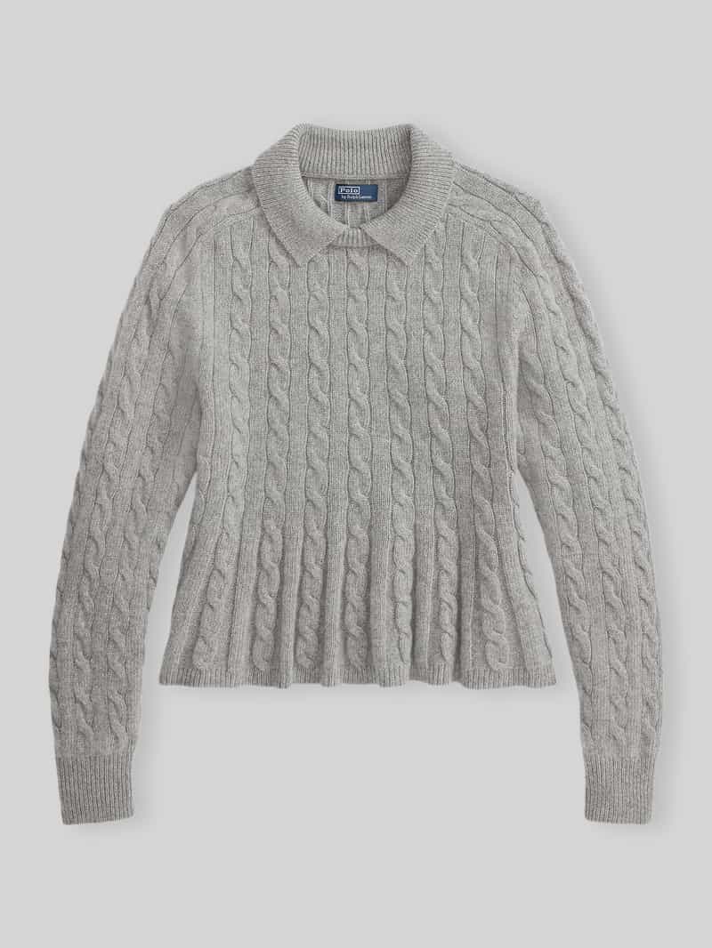 Polo Ralph Lauren Loose fit pullover van mix van wol en kasjmier