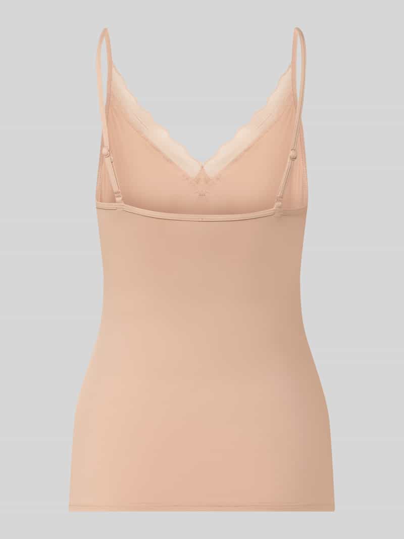 Sloggi Slim Fit top met kant model 'Go Blush'