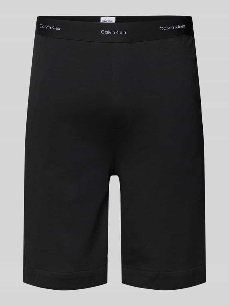 Calvin Klein Underwear Sweatshorts met labeldetails