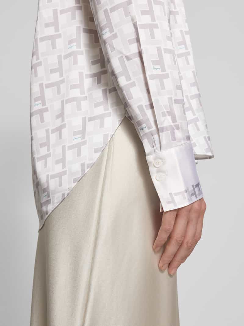 herzensangelegenheit Regular fit blouse met tuniekkraag
