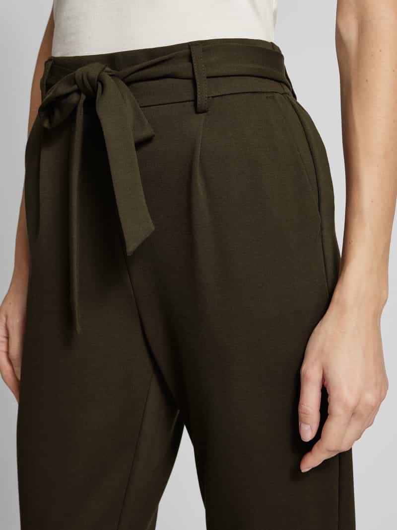 MSCH Copenhagen Stoffen broek met verkorte pasvorm model 'Popye'