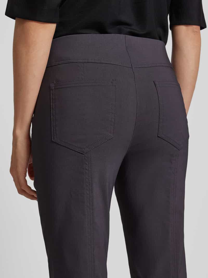 STEHMANN Stoffen broek van viscosemix met steekzakken model 'IGOR'