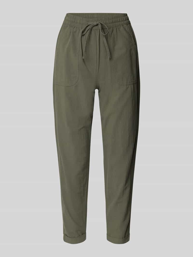 Soyaconcept Tapered fit broek met steekzakken model 'Cissie'