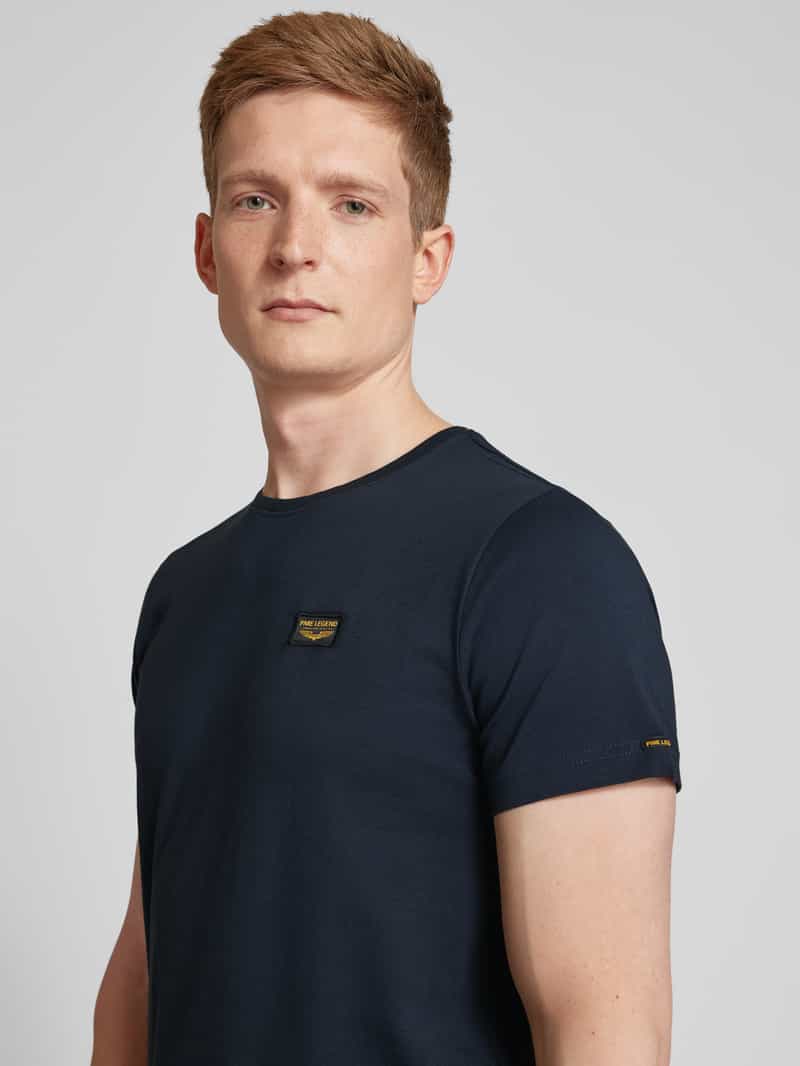 PME Legend T-shirt met labelpatches model 'GUYVER'