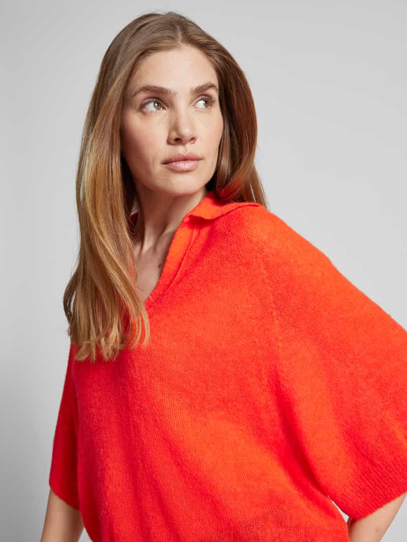 Marc Cain Gebreide pullover met 1 2-mouwen