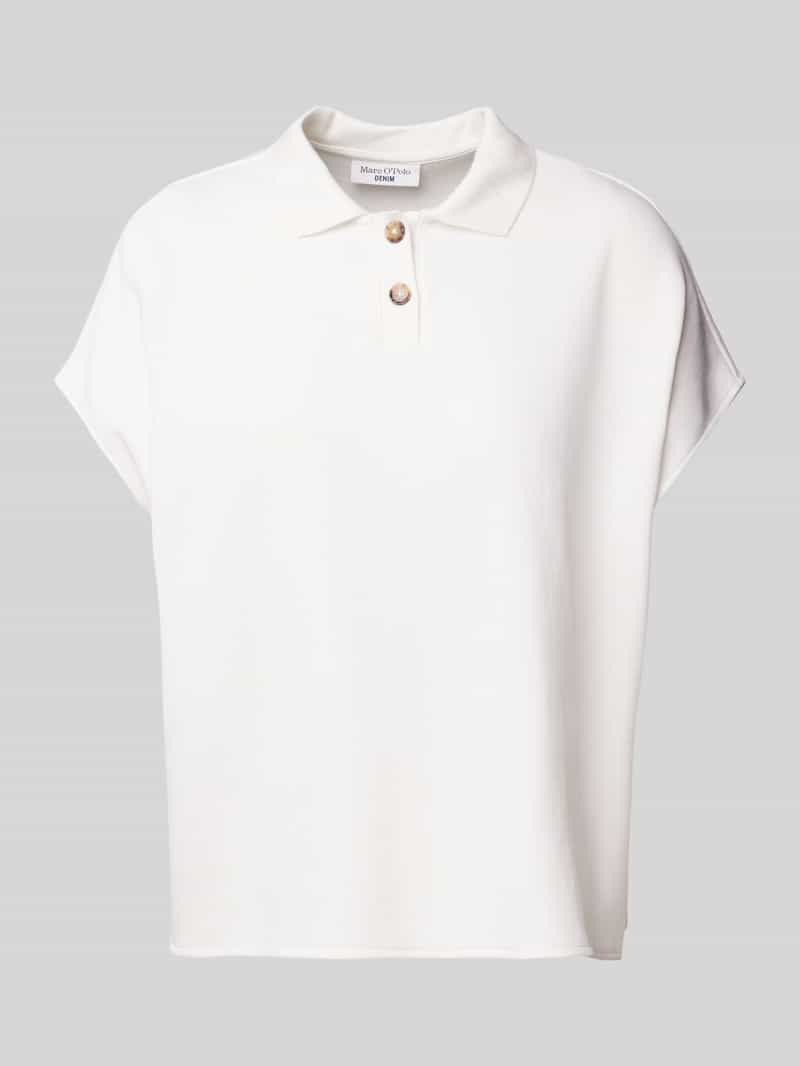 Marc O'Polo DENIM Poloshirt met korte knoopsluiting