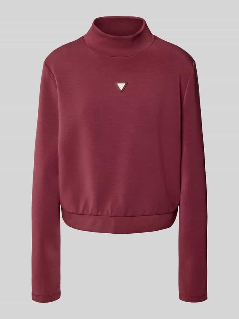 Guess Activewear Sweatshirt met opstaande kraag model 'OLYMPE'