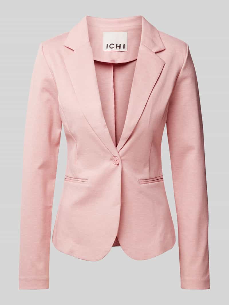 Slim fit blazer met paspelzakken, model 'KATE'