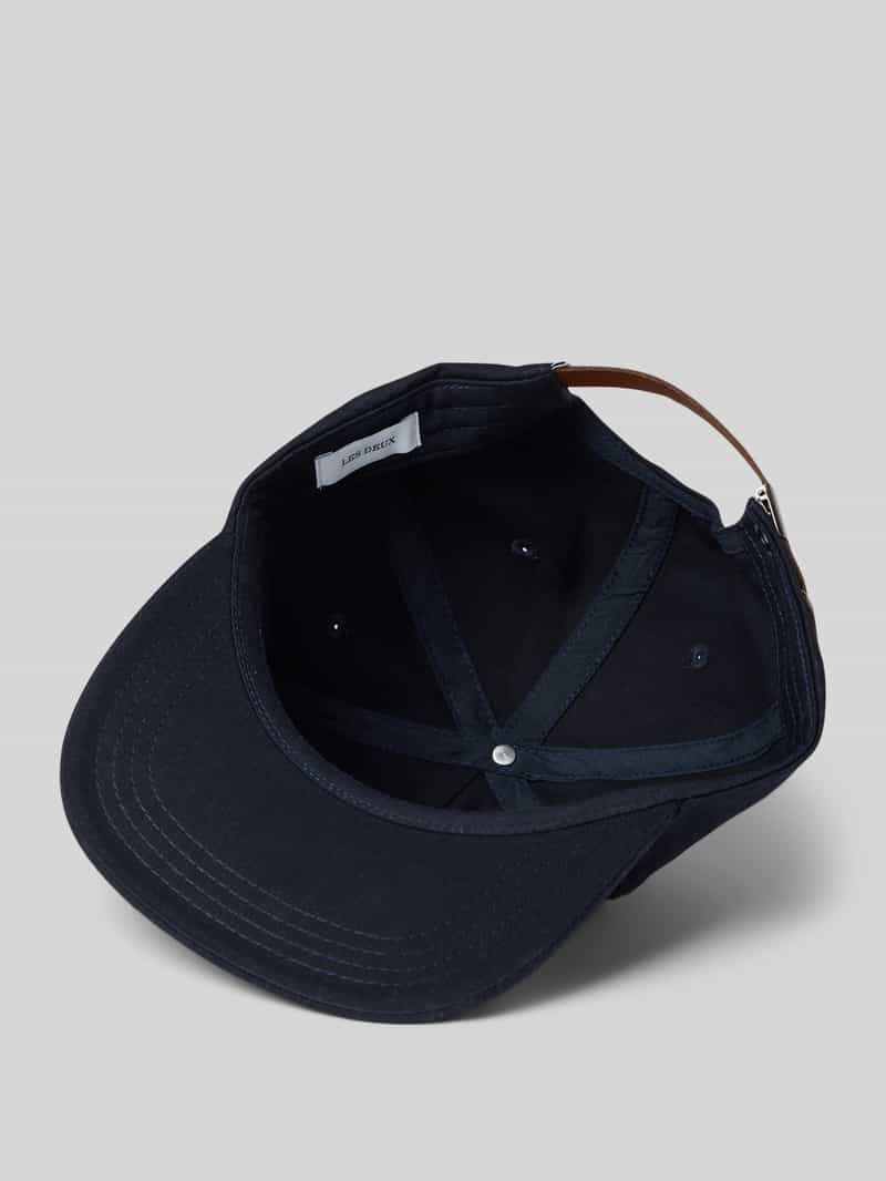Les Deux Baseballpet met labelstitching