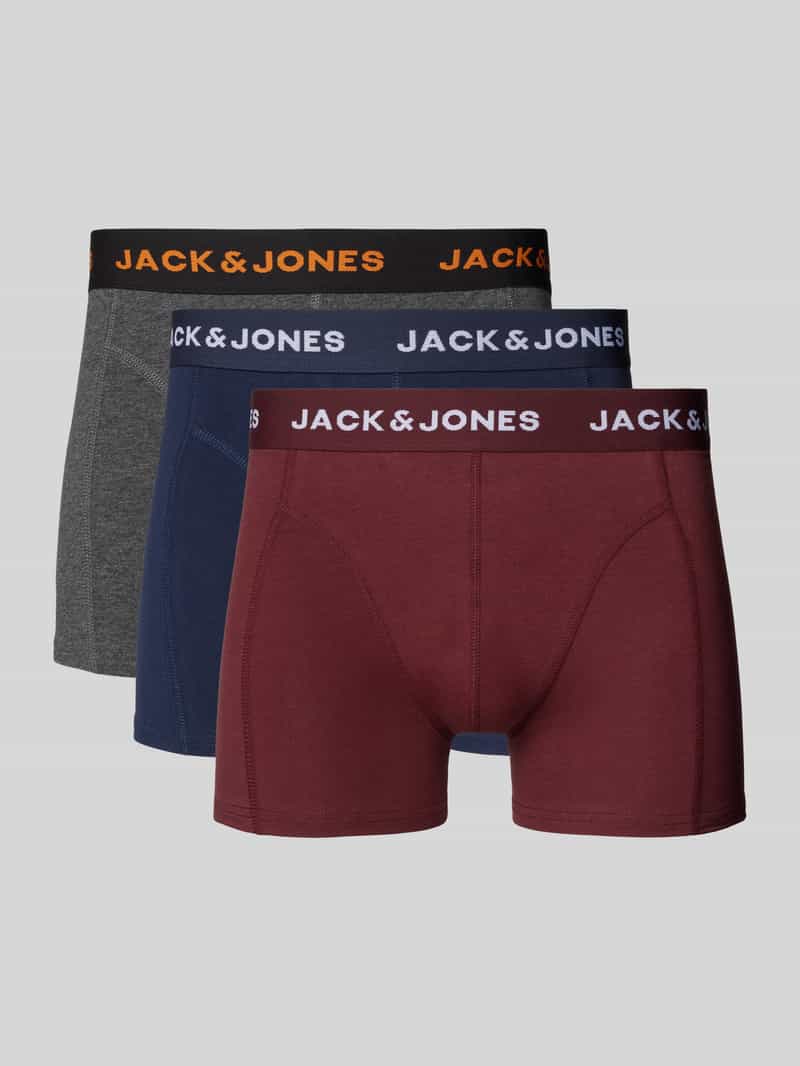 jack & jones Boxershort met deelnaden in een set van 3 stuks model 'BLACK FRIDAY'