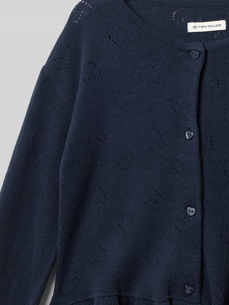 Tom Tailor Regular fit gebreid jack met volants