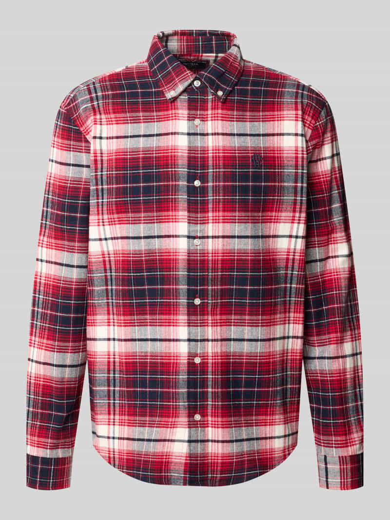 MCNEAL Regular Fit vrijetijdsoverhemd met button-downkraag