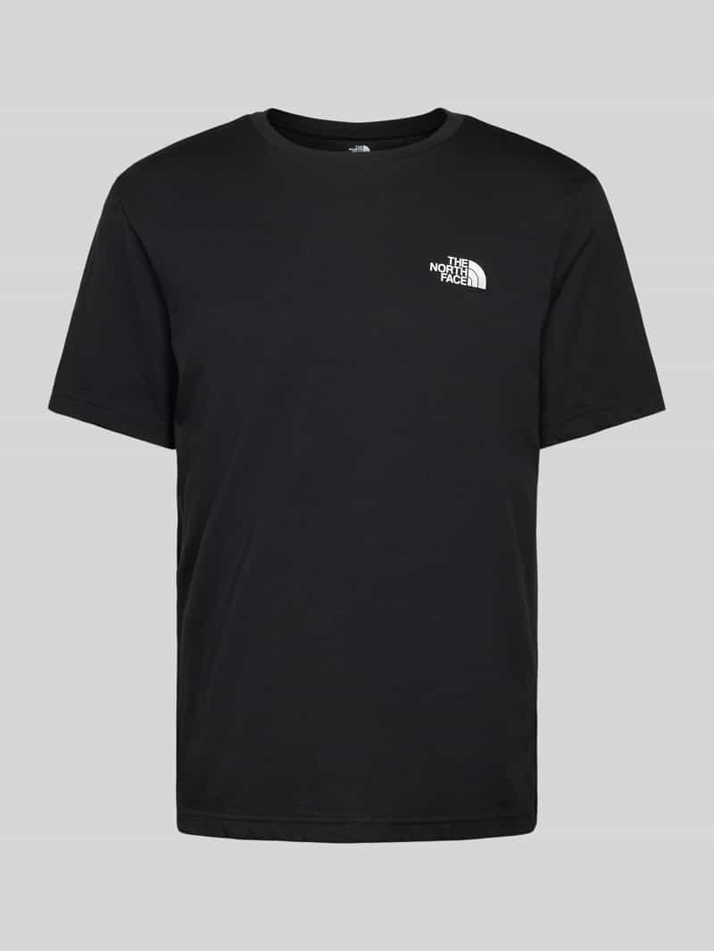 The North Face T-shirt met labelprint model 'SIMPLE DOME'