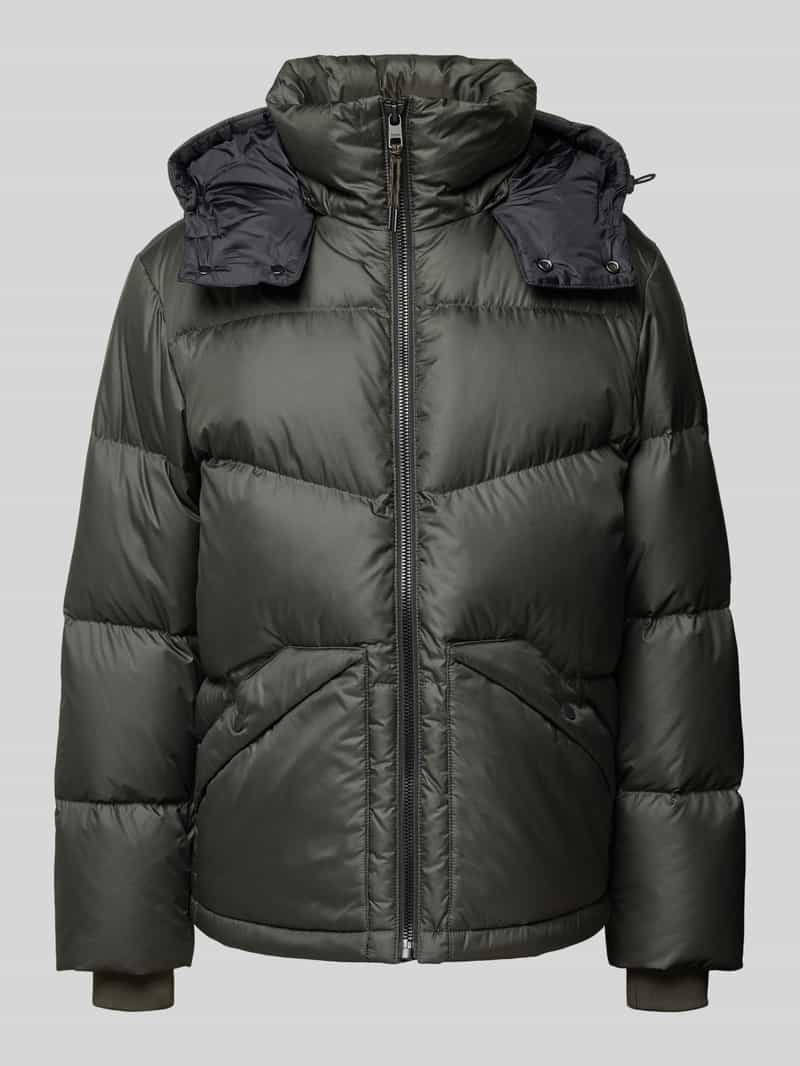 Marc O'Polo DENIM Regular fit donsjack met afneembare capuchon