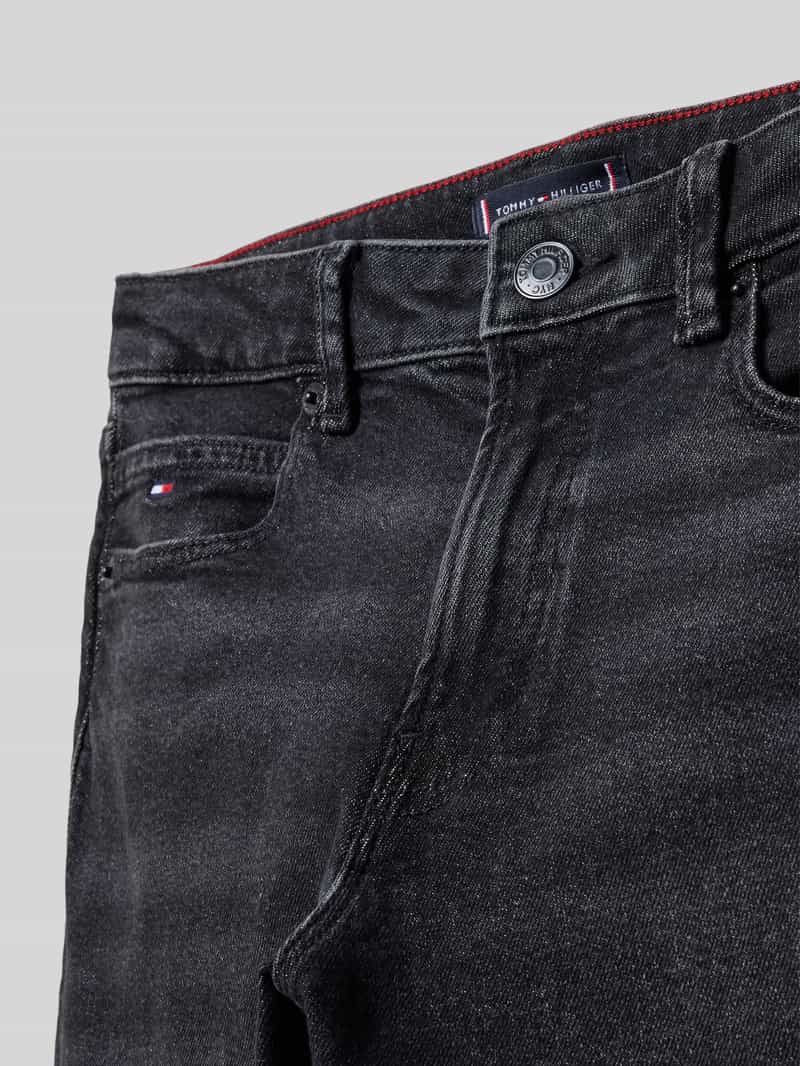 Tommy Hilfiger Teens Straight fit jeans van katoenmix