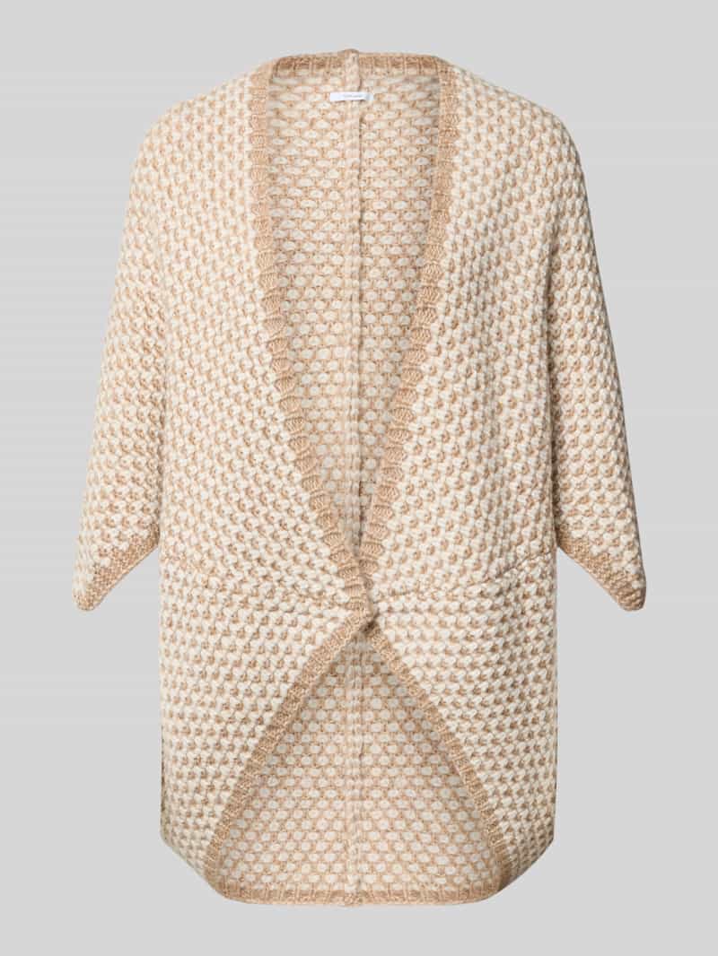 Opus Poncho met knoopsluiting model 'Amaryllis boho'