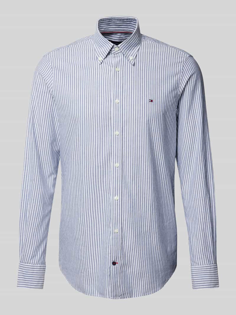 Tommy Hilfiger Tailored Slim fit zakelijk overhemd met button-downkraag model 'ROYAL'