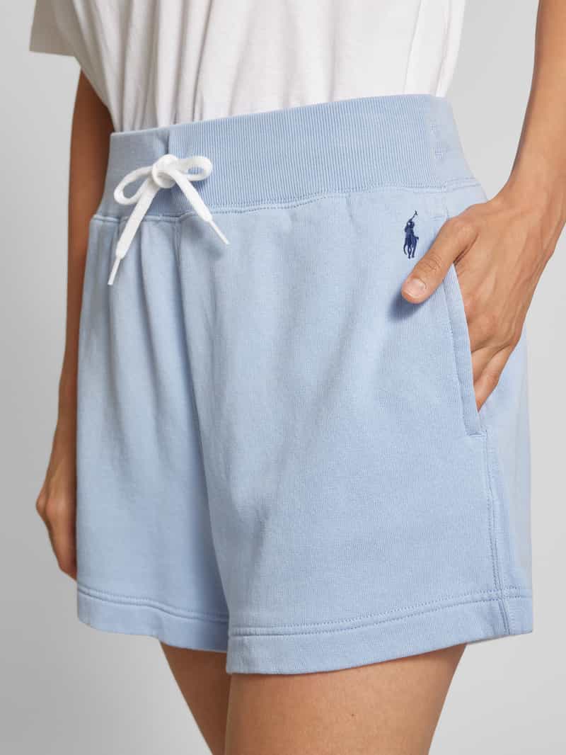 Polo Ralph Lauren Regular fit sweatshorts met elastische band