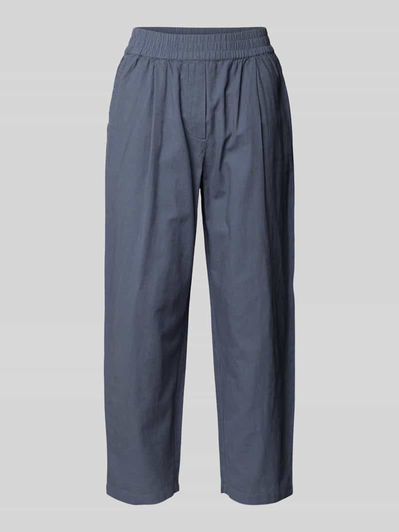 JAKE*S STUDIO WOMAN Stoffen broek met verkorte pasvorm en elastische band
